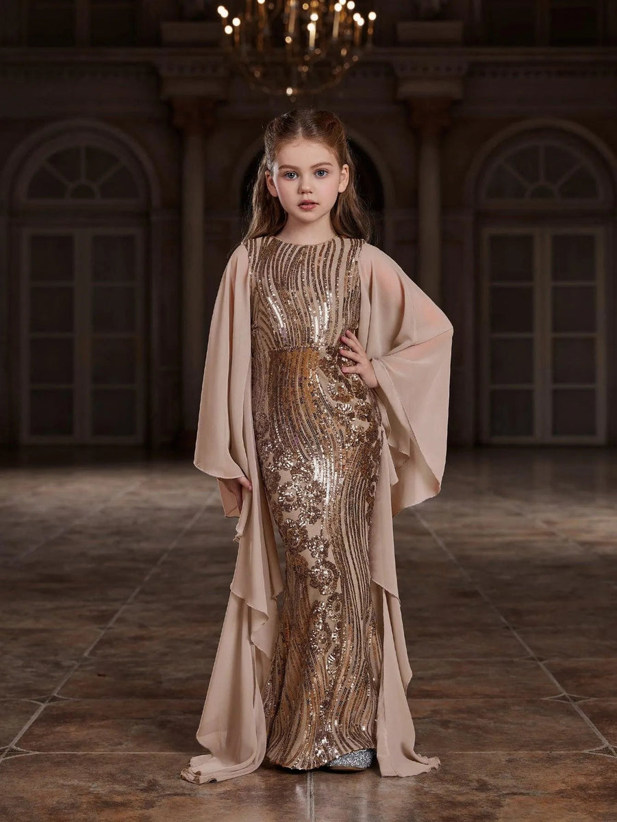 girls sequin party dress Dress: Handmade A-Line Formal Outfit 4 Years (110cm) 60 23.62 58 22.83 61 24.02 4 Haloumoning Girls Sequin Dress Kids