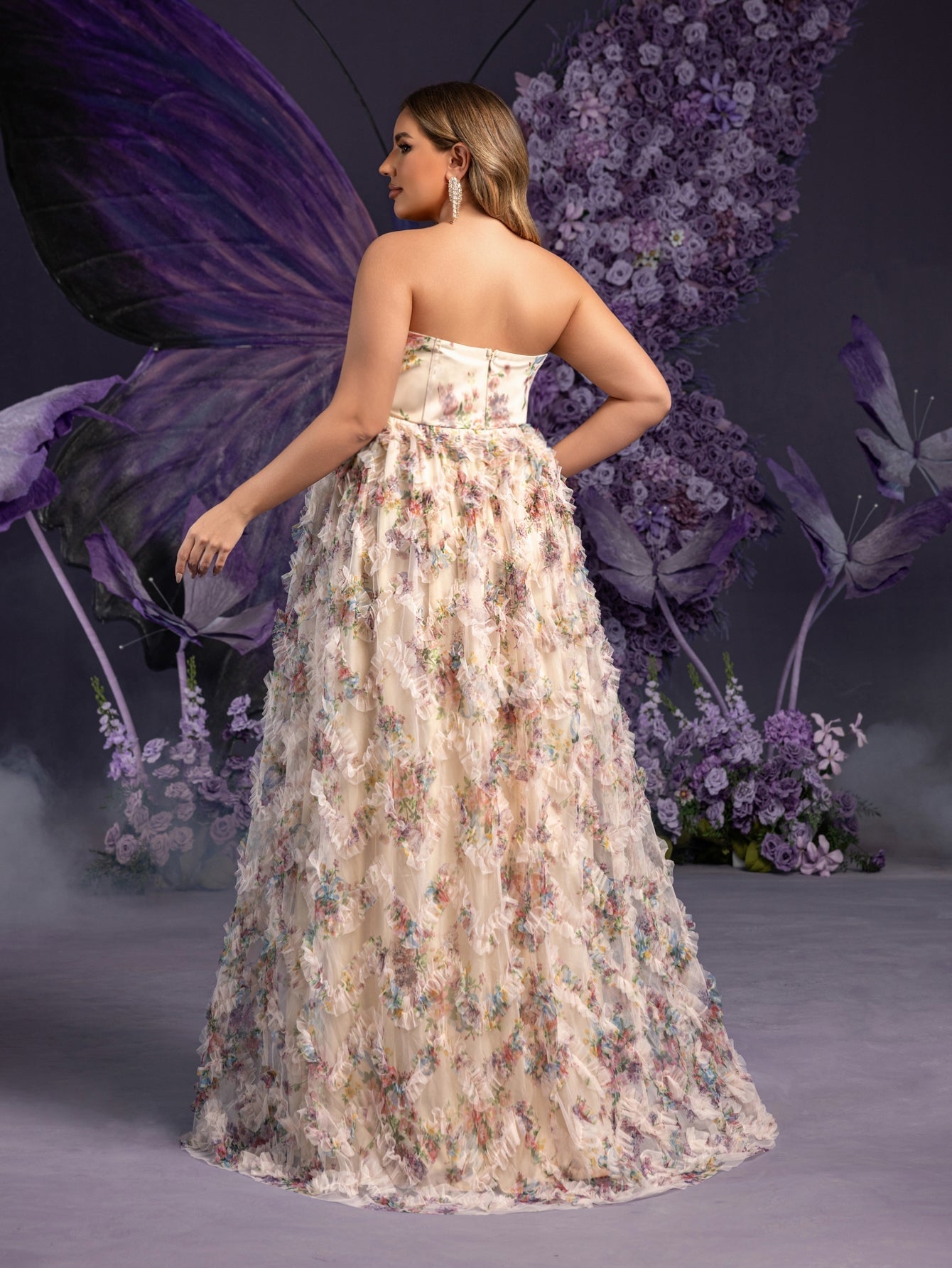 maternity fairy dress Flower Fairy Maternity Tulle Unique Boho Dresses M-XL