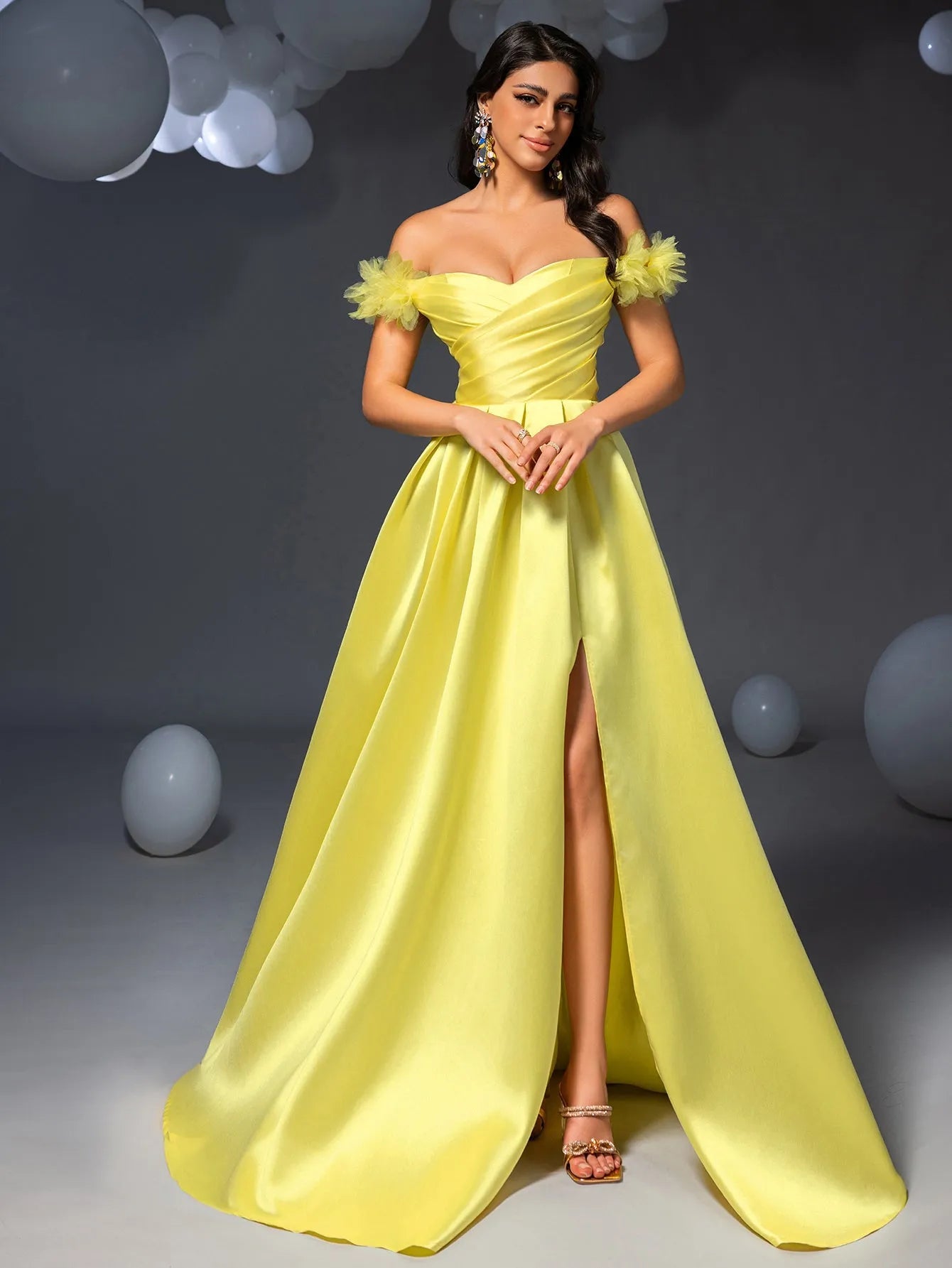 elegant satin prom dresses Sheath-Column Maxi Stretch Satin Elegant Prom Dresses COCOMELODY CS1046, Dark Champagne