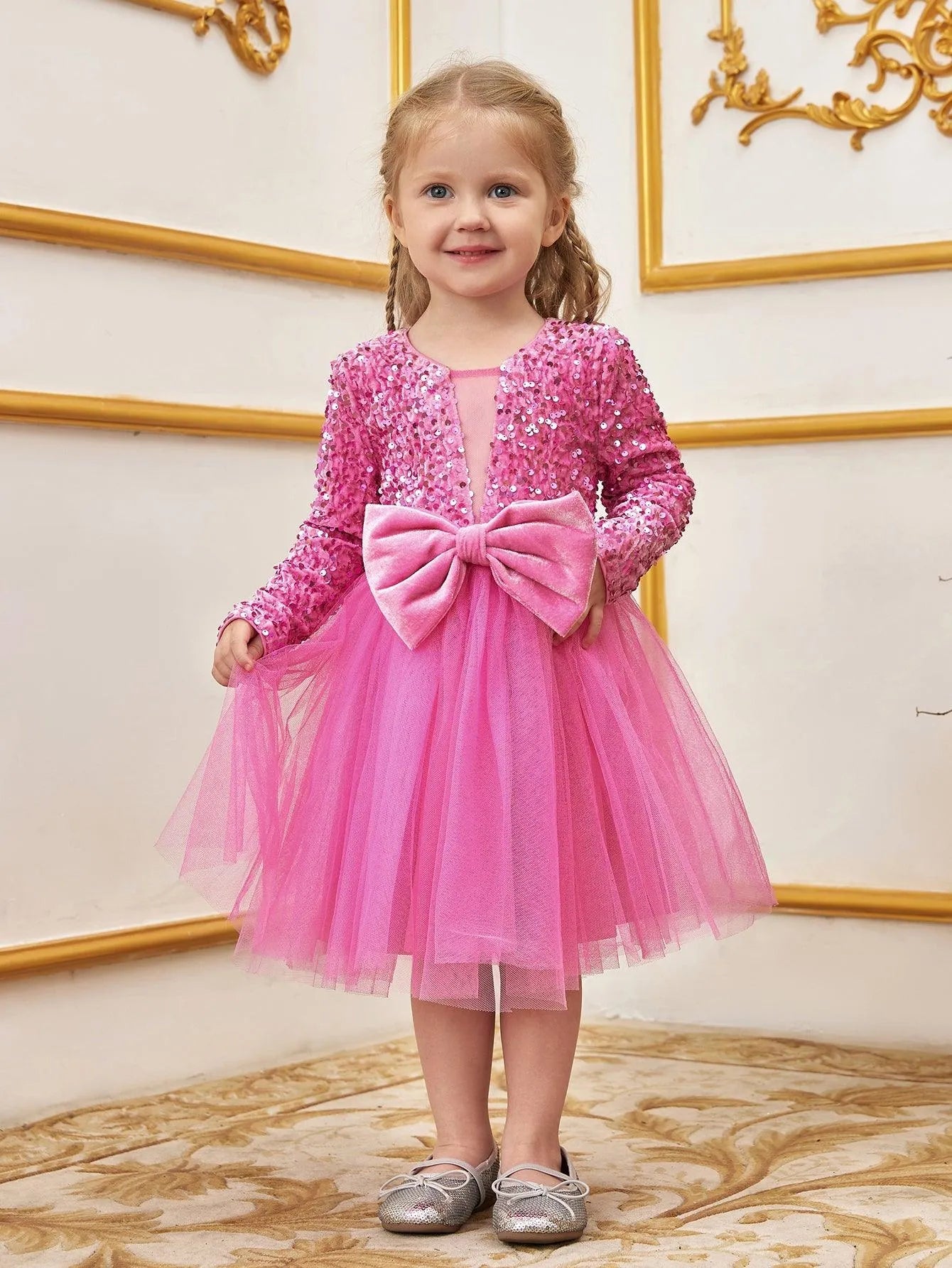 cute bow dress Mini Featuring a big bow in front Women's Midi Bow Dress |