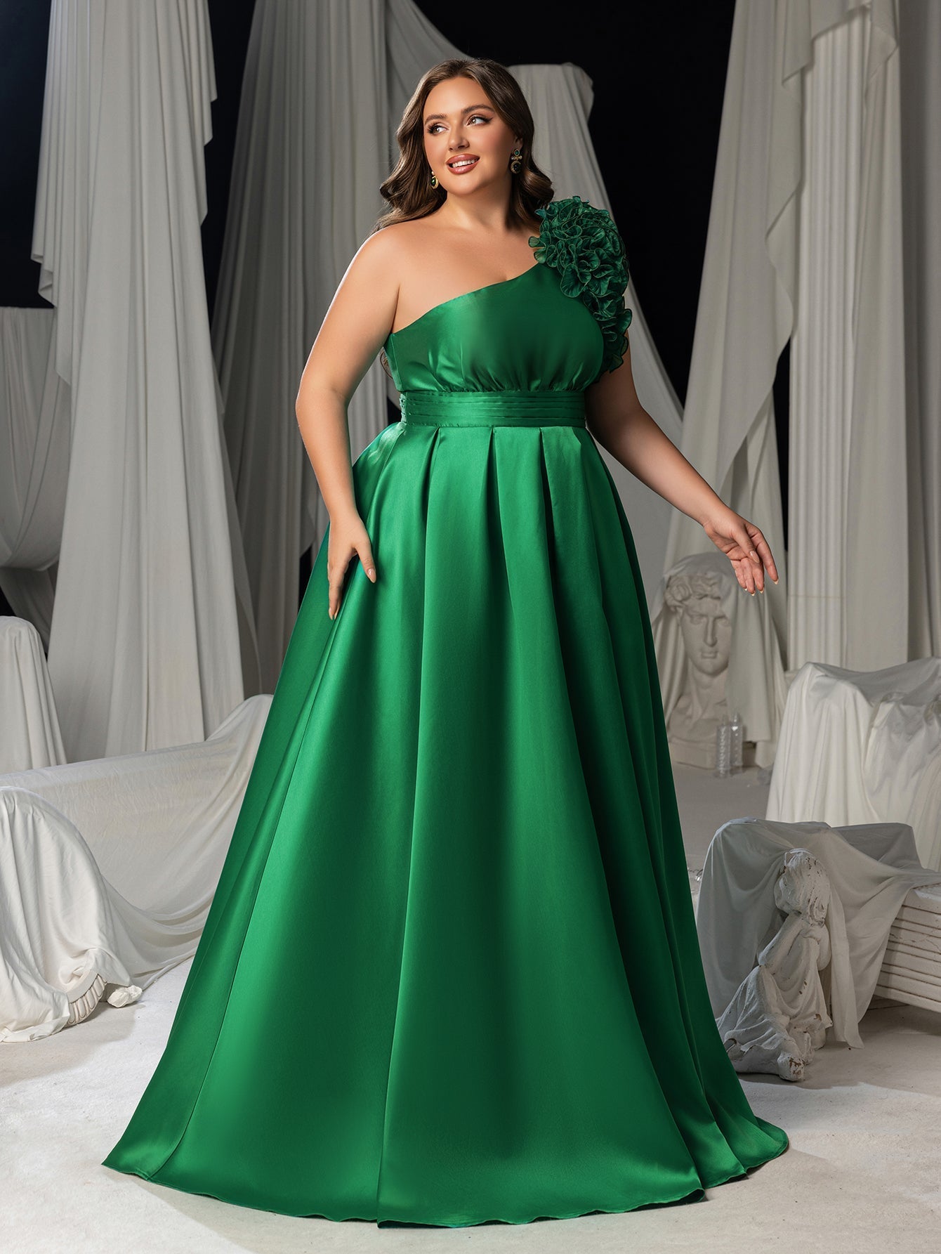 Corset Back & High Split