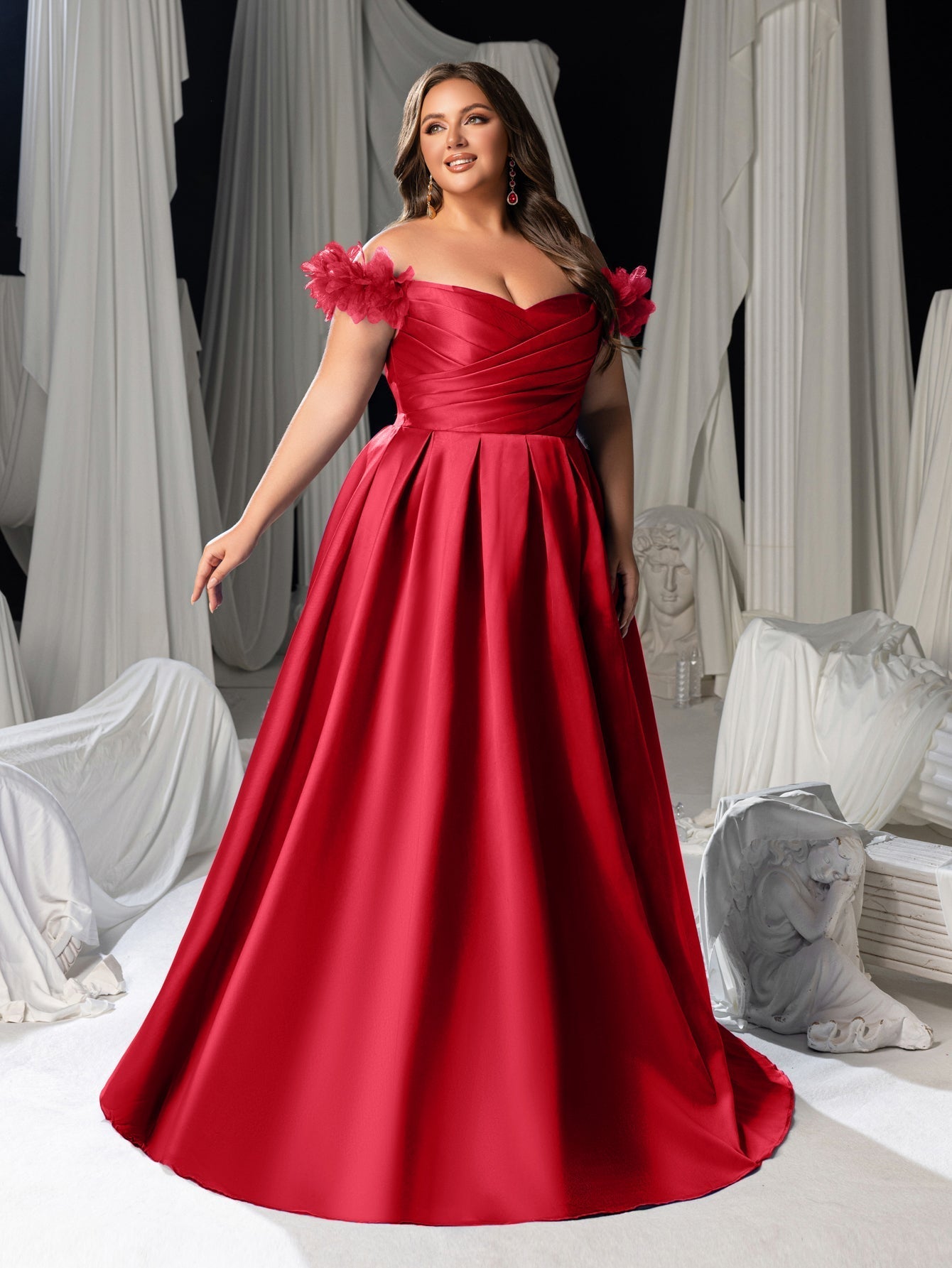 High Thigh Slit & Laced Back