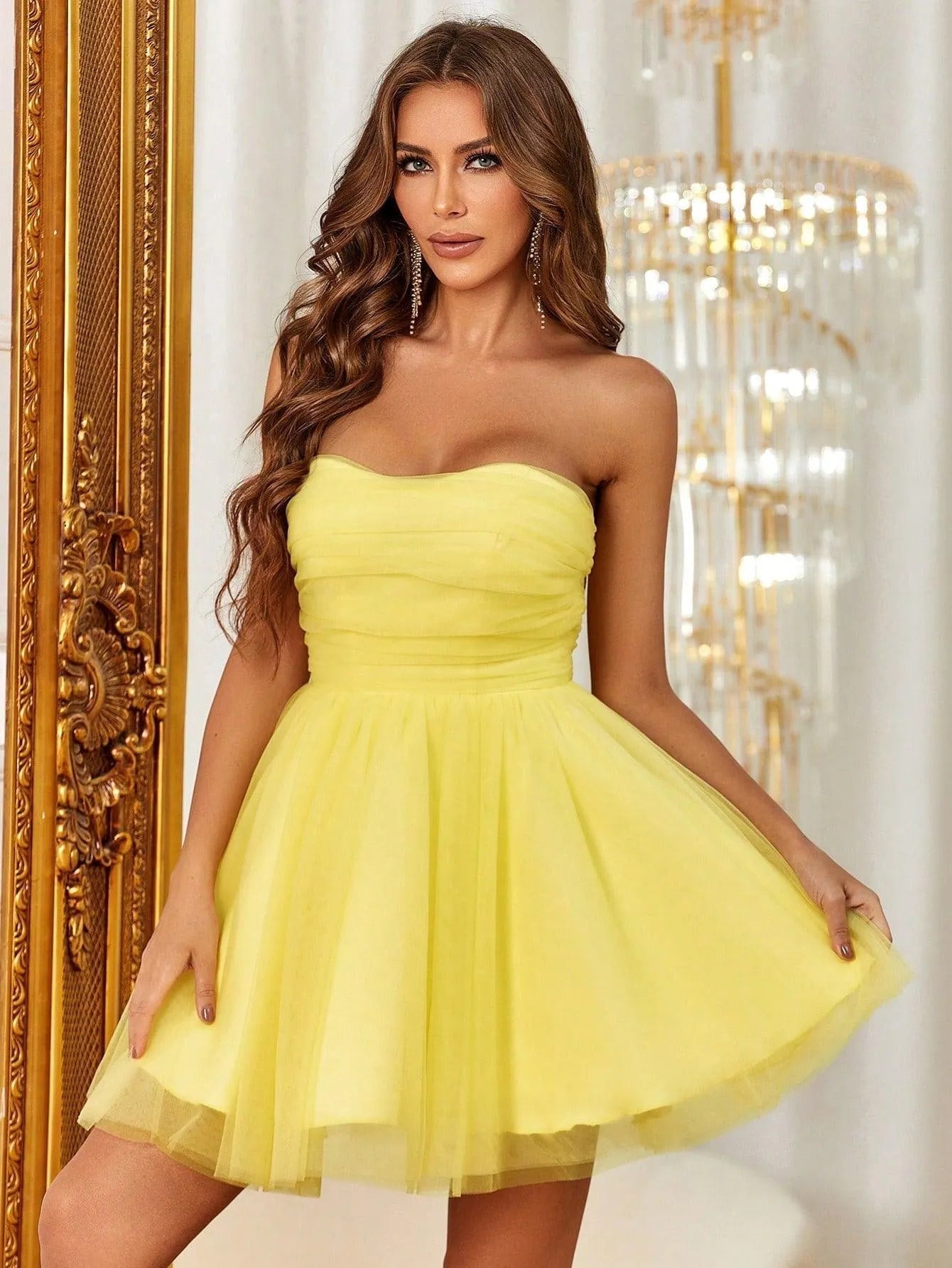 Solid Tube Cocktail Mini Dress – Faeriesty