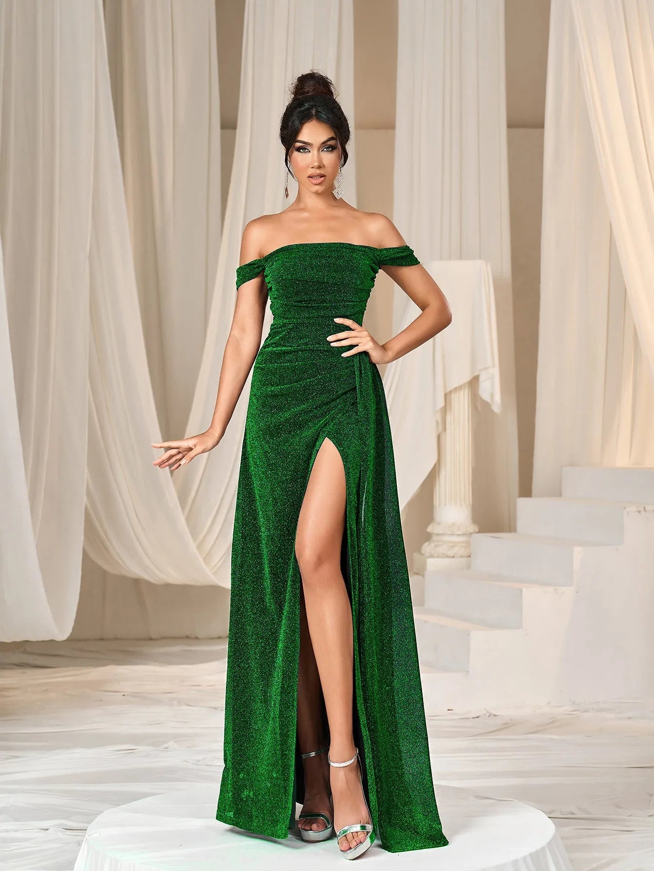 mid thigh formal dresses Primavera Couture 4052 - Short Sheath Dress