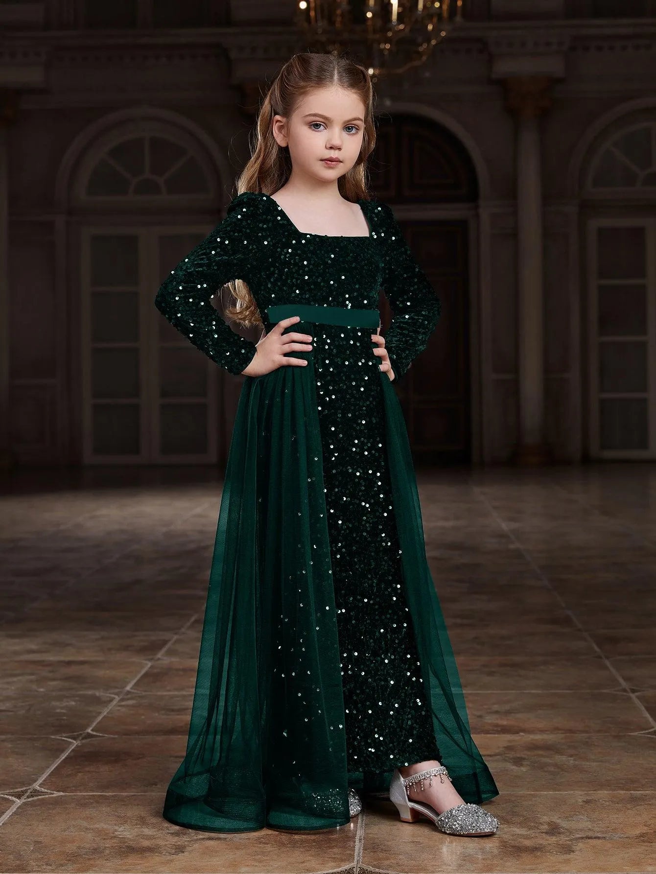 girls sequin dress long sleeve Amazon.com: Jelory Kids Girls Glitter Sequin Party Gown Round Neck Pencil Dress Long Sleeve Velvet Formal Bodycon Dress Black 6 Years: Clothing, Shoes & Jewelry