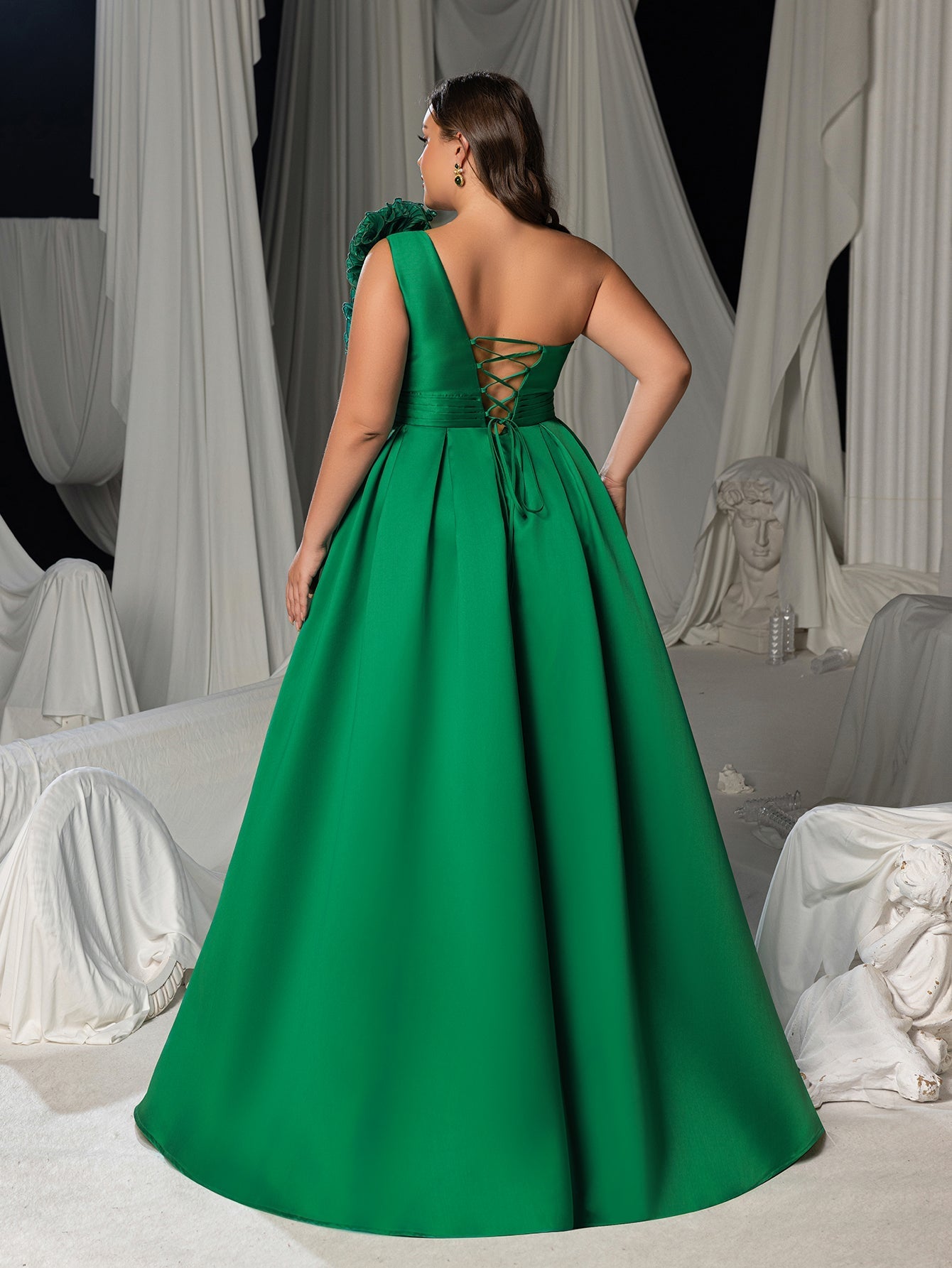 Corset Back & High Split