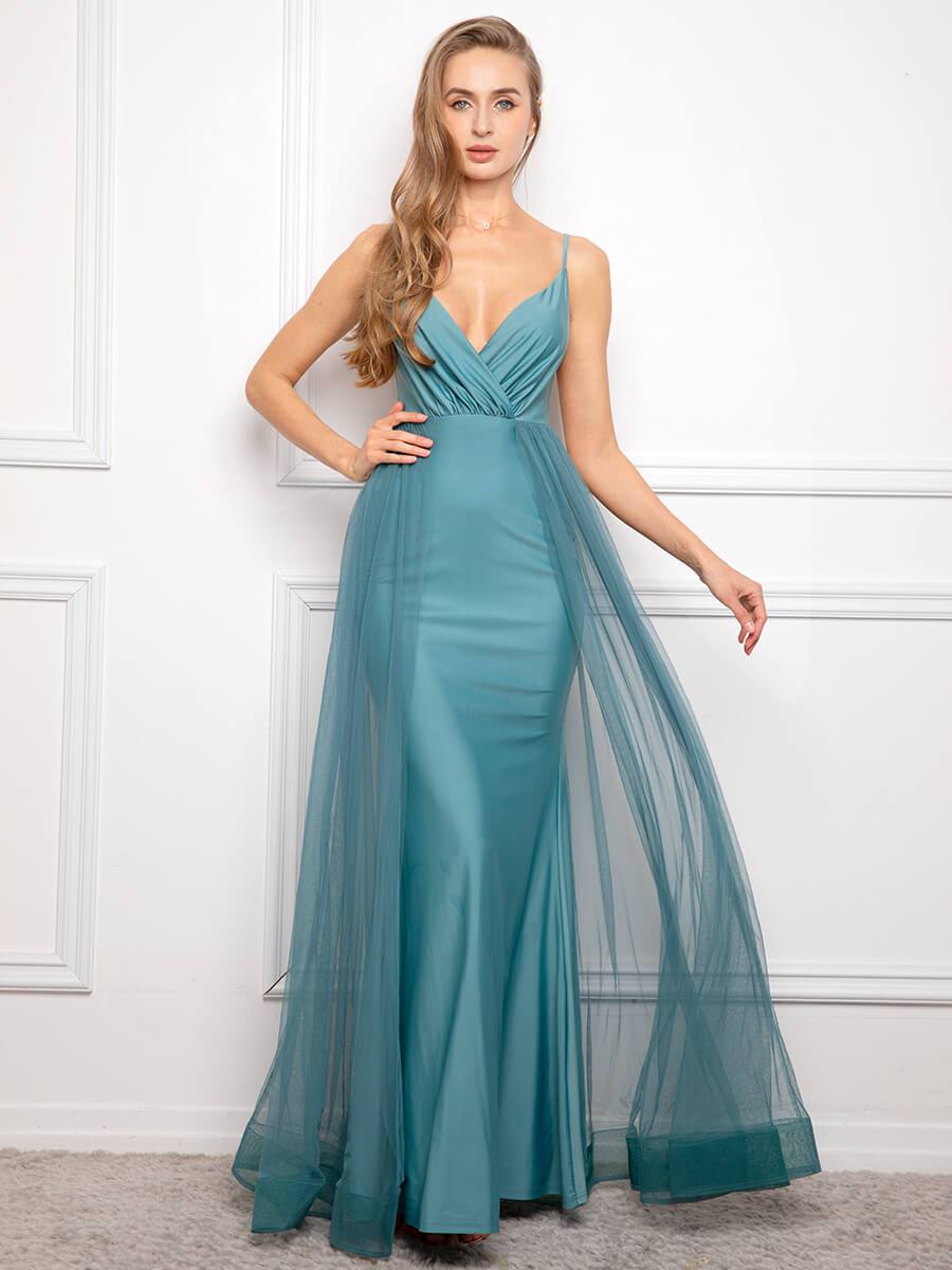 Elegant Strap Sleeveless Knit Dress